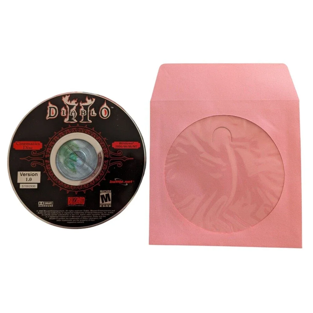 Diablo II-Cinematics Disc-Windows 2000/98/95/NT (Disc Only) Version 1.0 Rated M